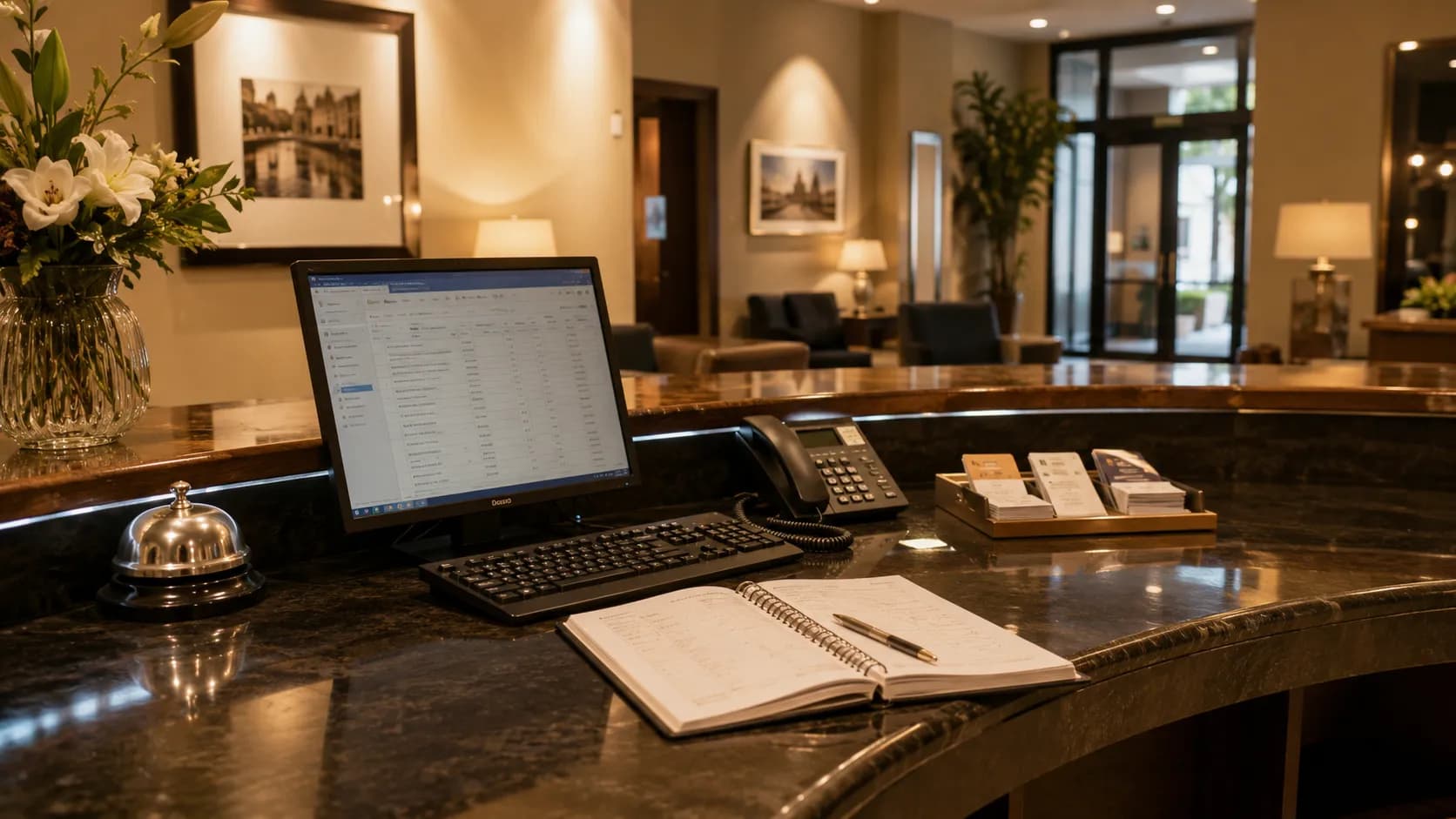 Perguntas de entrevista para rececionista de hotel