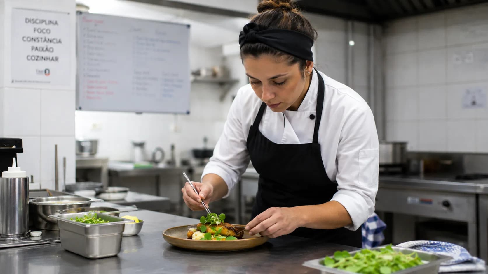 Como se chega a chefe de cozinha